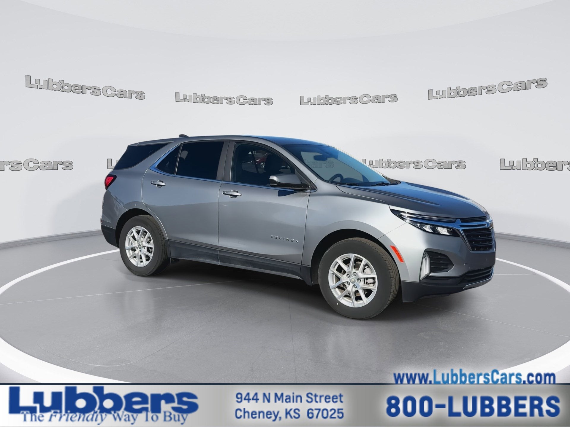 Used 2023 Chevrolet Equinox LT with VIN 3GNAXKEG6PS201414 for sale in Cheney, KS