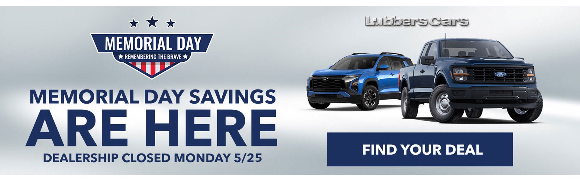 Memorial Day Savings!