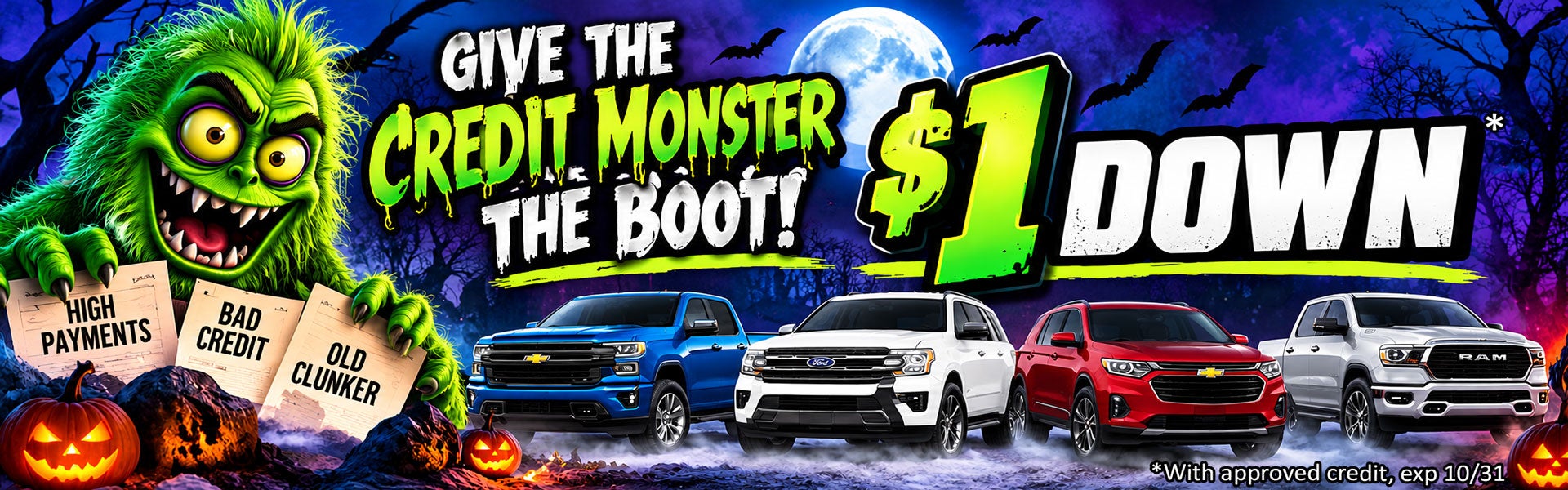 Don't fear your credit!